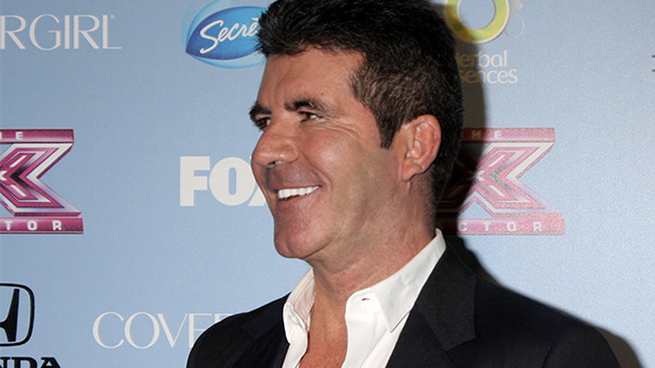 Simon Cowell and his son