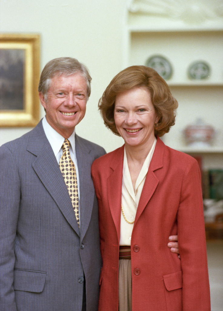 Rosalynn Carter and Jimmy Carter