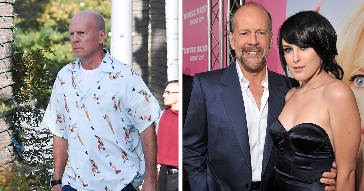 Bruce Willis' first photo as a grandpa comes to light and it's