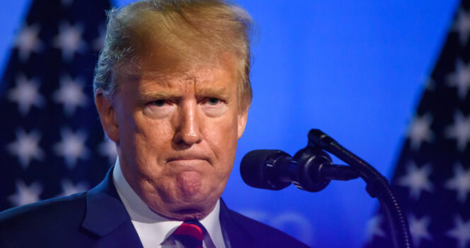 President Donald Trump. Credit: Shutterstock