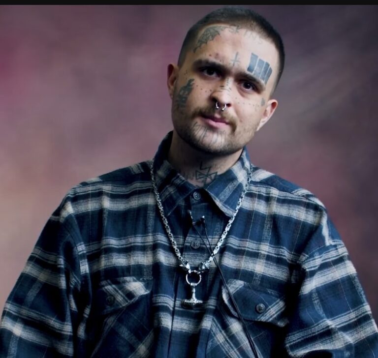 Meth addict turns his life around in recovery gives an interview that
