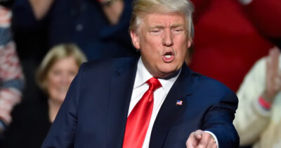 President Donald Trump. Credit: Shutterstock