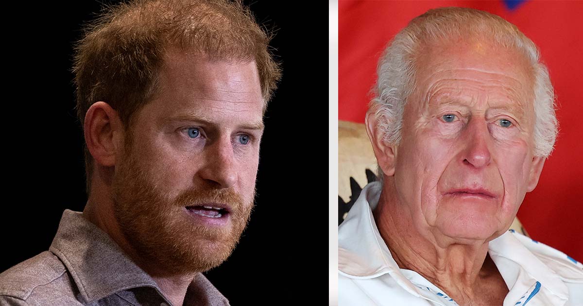 Prince Harry (left), King Charles (right). Credit: Getty Images