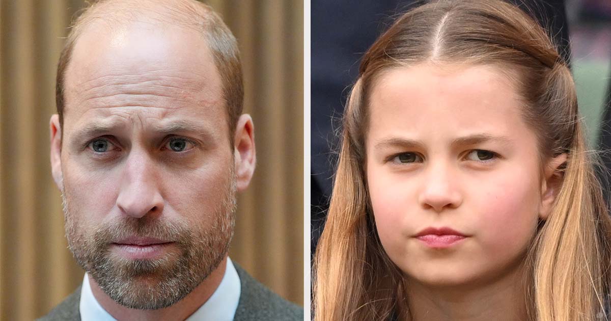 Prince William left Princess Charlotte in 'flood of tears'