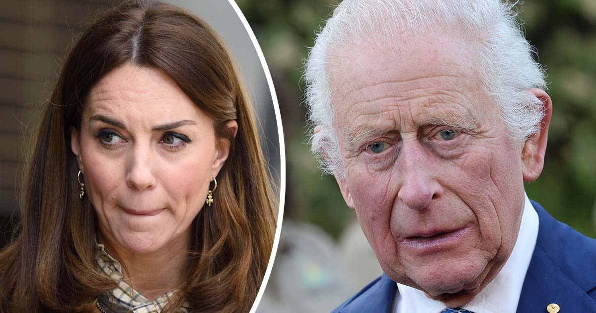 Kate Middleton (left), King Charles (right). Credit: Getty Images
