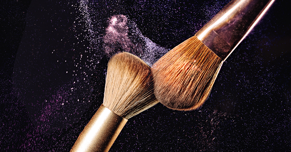 Makeup brushes. Credit / Shutterstock