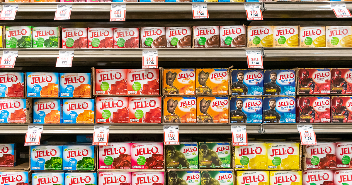 Jell-O. Credit / Shutterstock