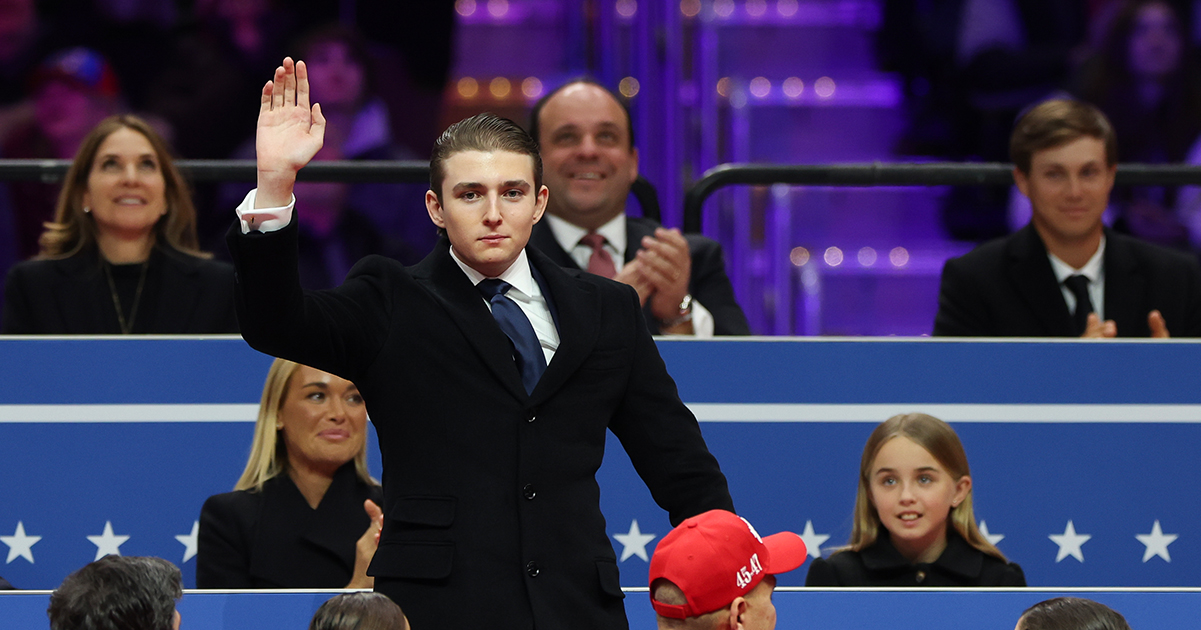 Barron Trump. Credit / Getty Images