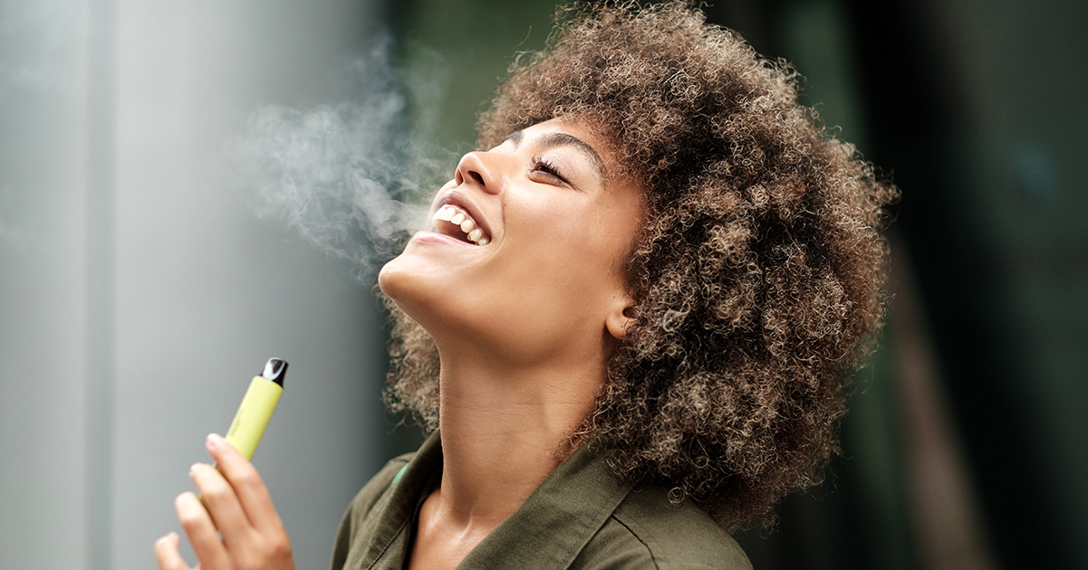 Vaping. Credit / Shutterstock