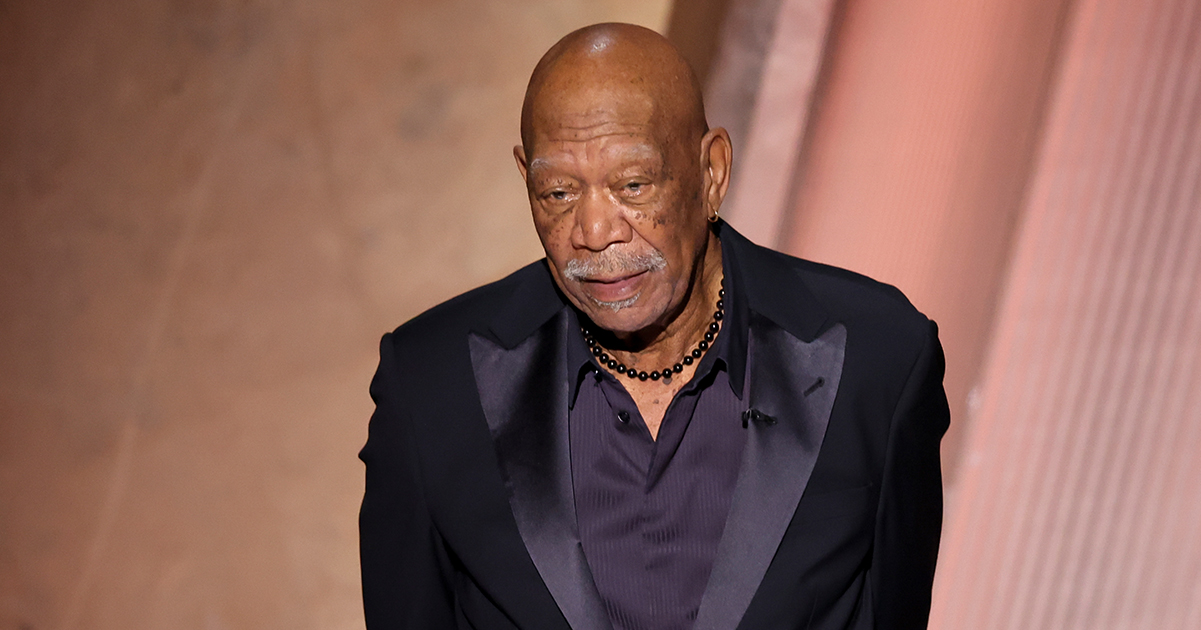 Morgan Freeman at the 97th Academy Awards. Credit / Getty Images