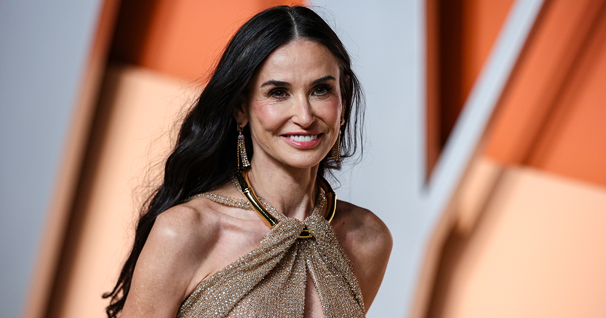 Demi Moore Attends The Oscars. Credit / Getty Images