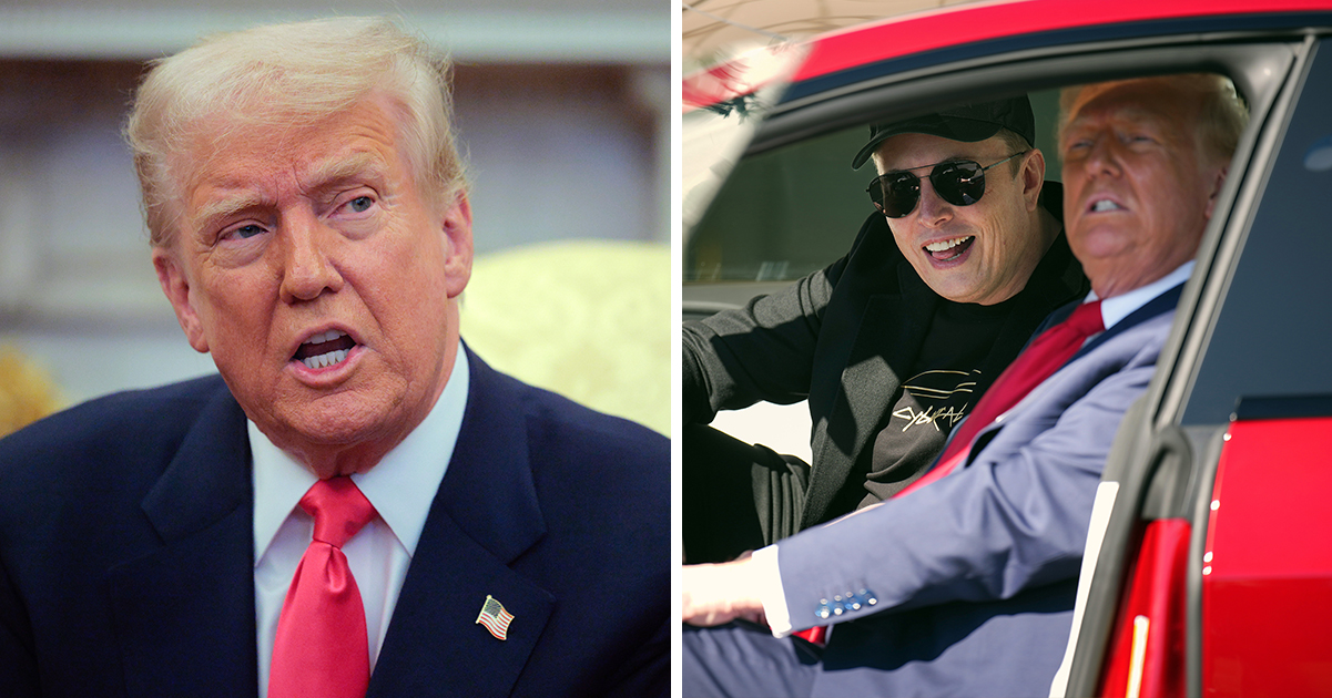 Donald Trump and Elon Musk. Credit / Getty Images