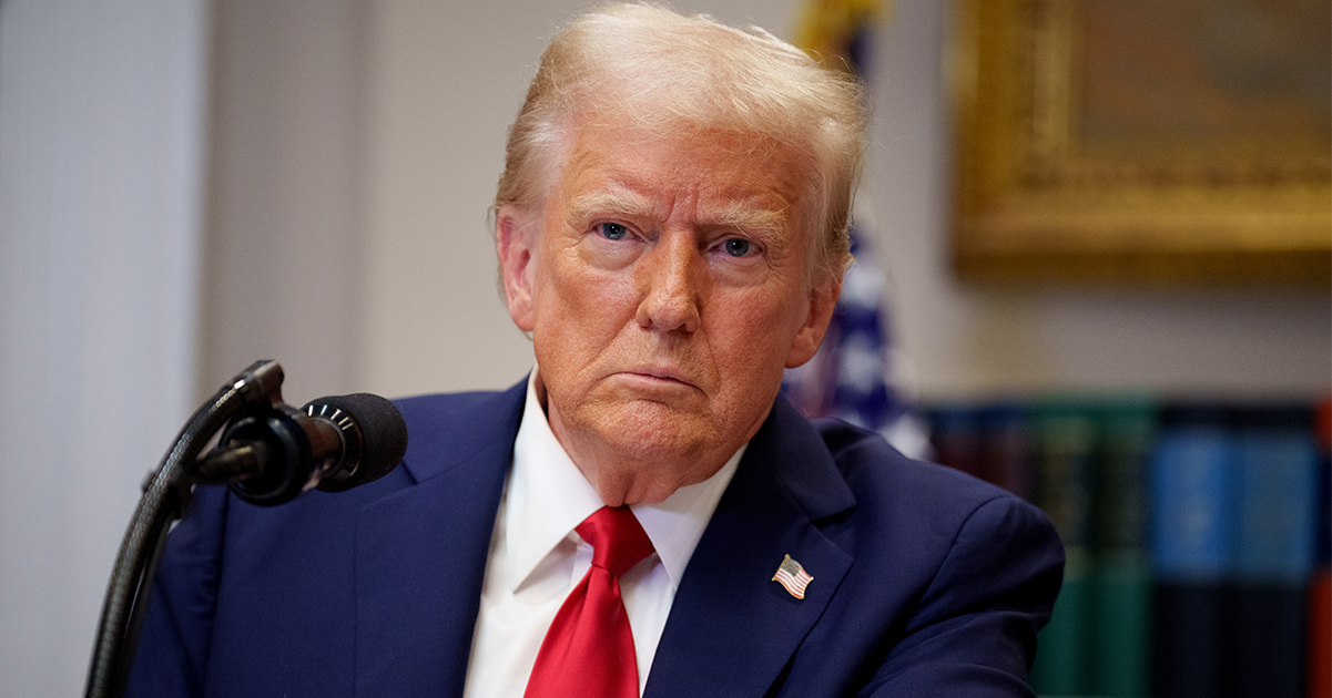 President Donald Trump. Credit / Getty Images