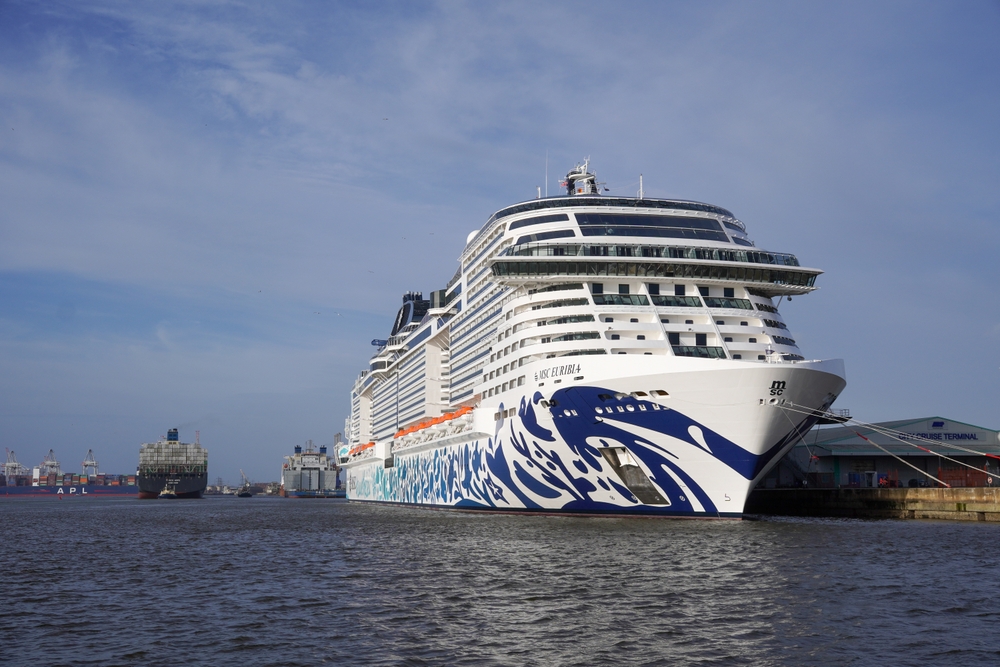 The MSC Euribia. Credit: Shutterstock