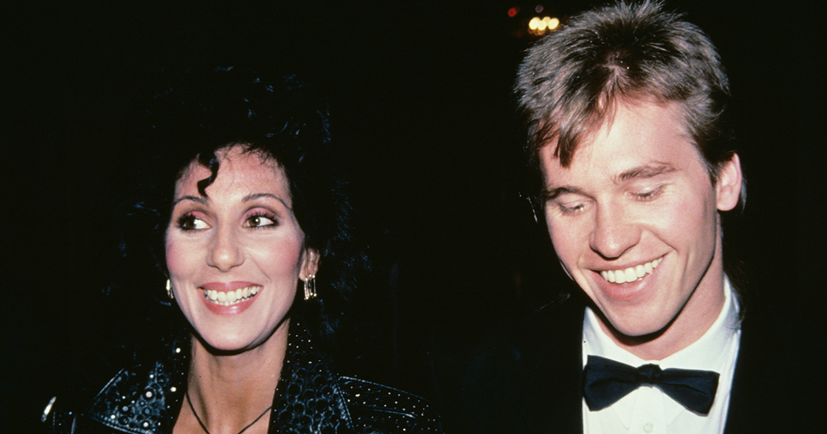 Cher and Val Kilmer. Credit / Getty Images