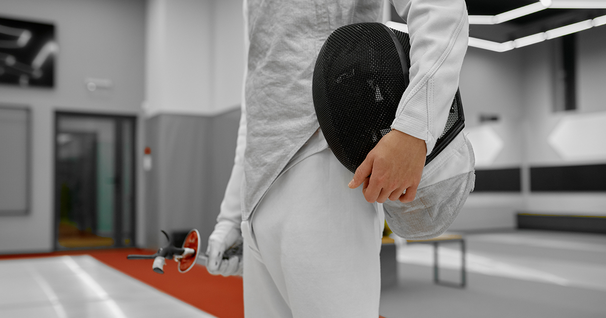 Stock picture of a fencer. Credit / Shutterstock