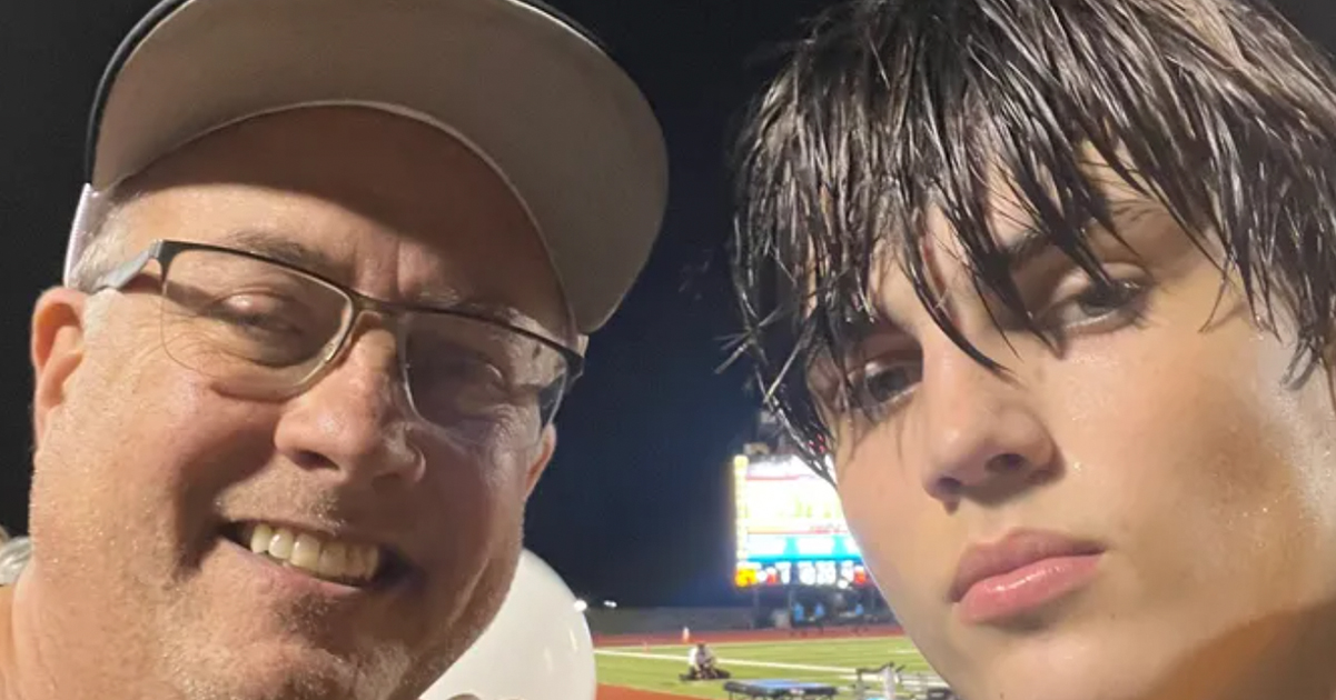 Austin Metcalf and his father, Jeff. Credit / GoFundMe