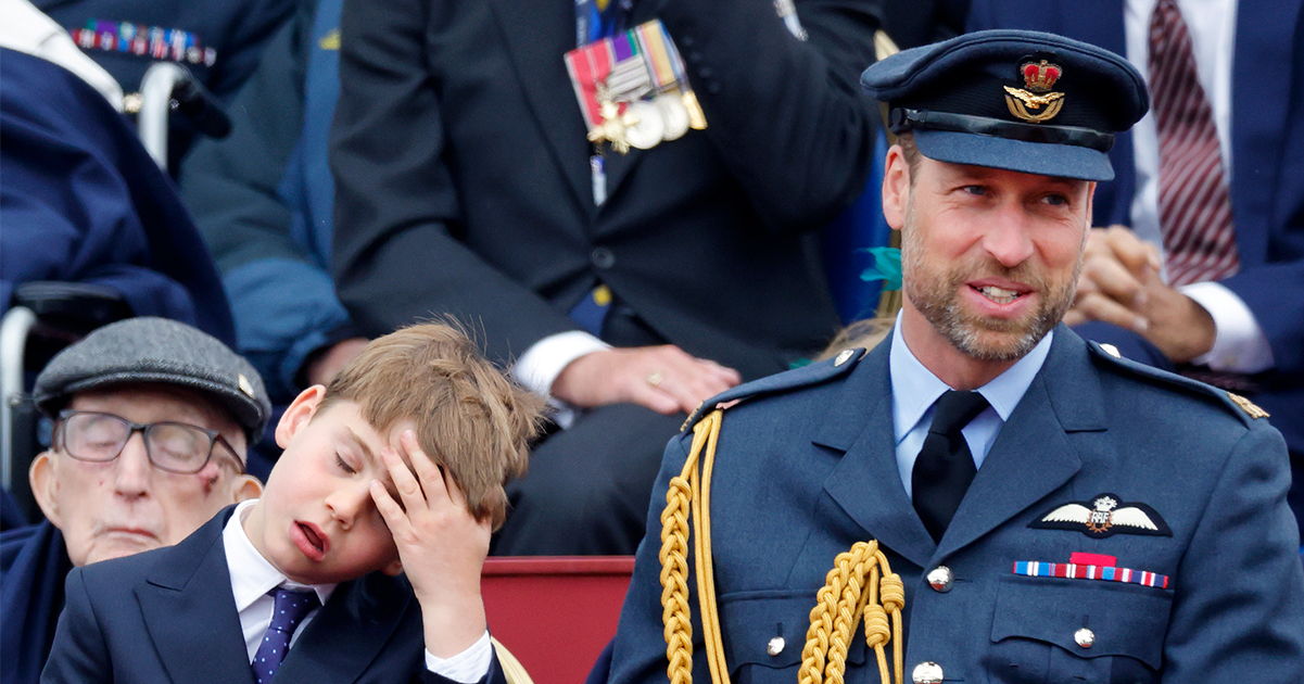 Prince Louis and Prince William. Credit / Getty Images