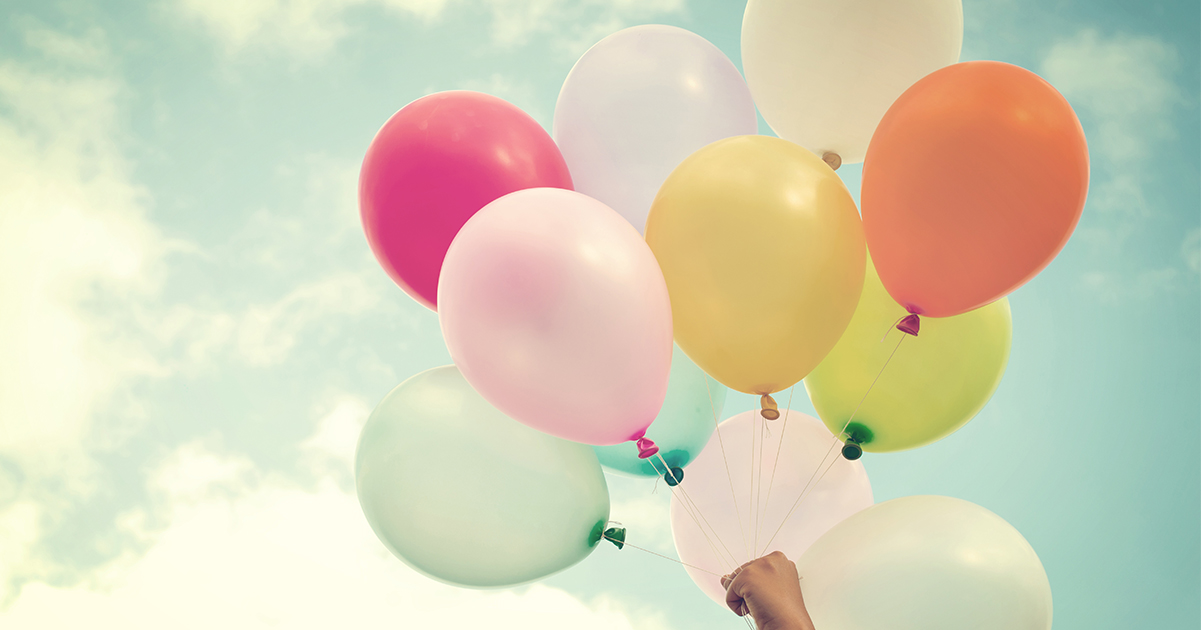 Stock photo of balloons. Credit / Shutterstock