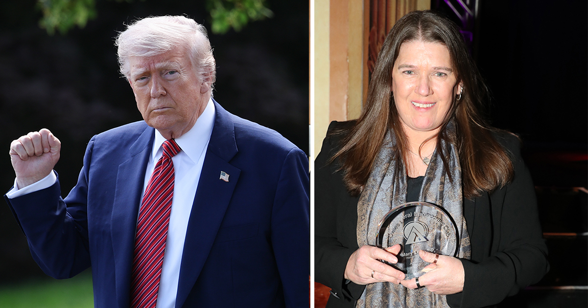 Donald Trump (left) and Mary Trump (right). Credit / Getty Images