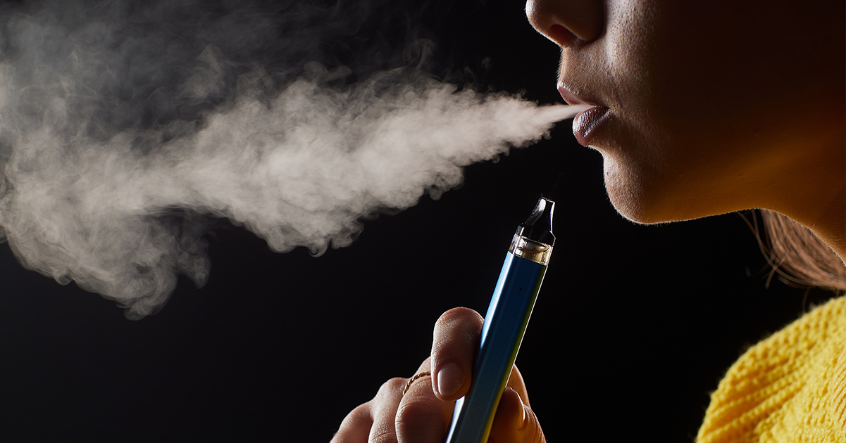 Vaping. Credit / Shutterstock