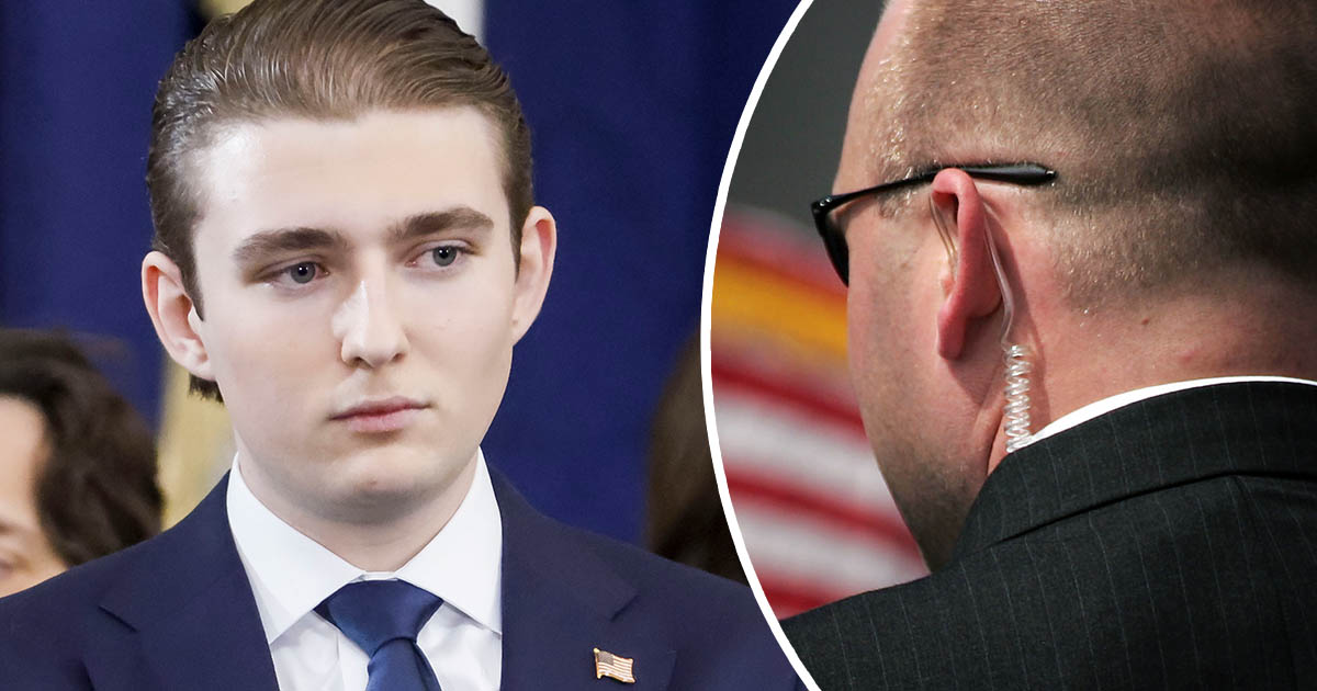 How the Secret Service will treat Barron Trump's girlfriend