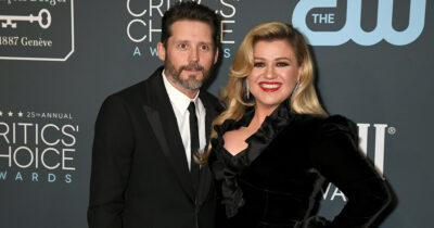 Brandon Blackstock and Kelly Clarkson. Credit / Getty Images