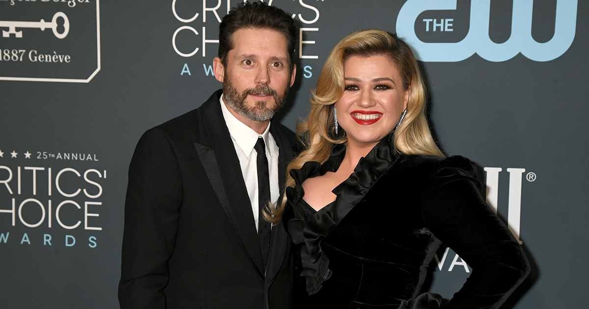 Brandon Blackstock and Kelly Clarkson. Credit / Getty Images
