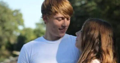 John and his girlfriend moments before the accident. Credit / Facebook