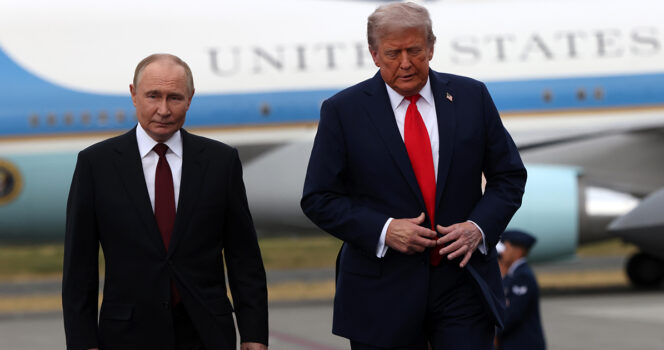 Putin and Trump. Credit / Getty Images