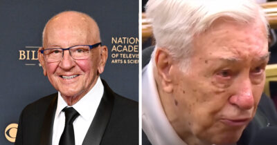 Judge Frank Caprio (Credit: Getty Images) and a 96-year-old defendant on 'Caught In Providence' (Credit: YouTube)