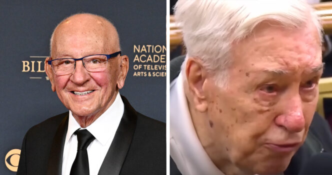 Judge Frank Caprio (Credit: Getty Images) and a 96-year-old defendant on 'Caught In Providence' (Credit: YouTube)