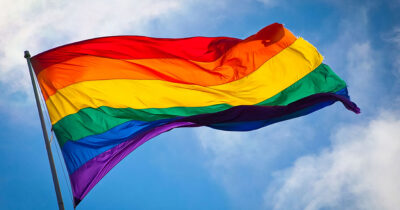 Pride flag. Credit / Shutterstock