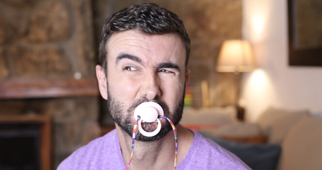 Adult pacifier. Credit / Shutterstock