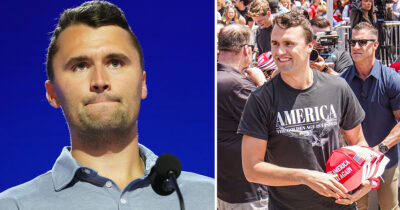 Charlie Kirk was shot yesterday. Credit / Getty Images