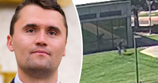 Charlie Kirk (left). Credit: Getty Images, FBI