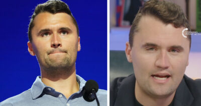 Charlie Kirk. Credit: Getty Images, X/tylerbowyer