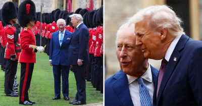 Donald Trump, King Charles. Credit: Getty Images