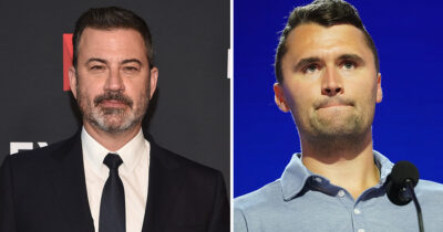 Jimmy Kimmel & Charlie Kirk (Credit: Getty Images)