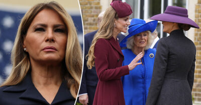 Melania Trump, Queen Camilla, Kate Middleton. Credit: Getty Images