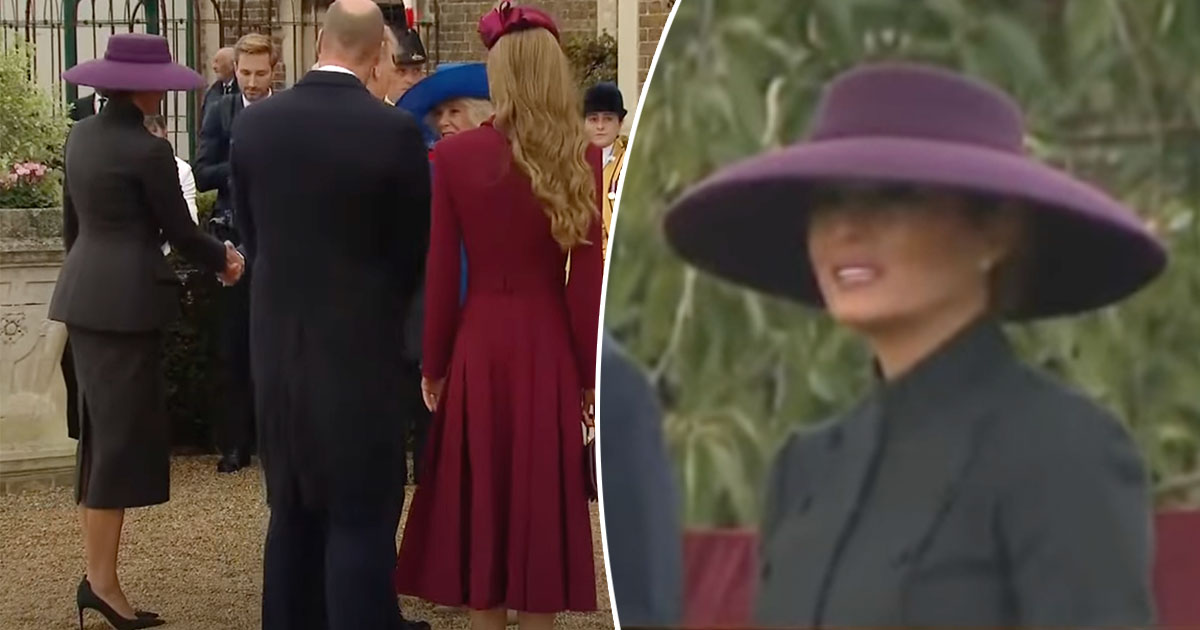 How Melania reacted to King Charles' 'cheeky' joke