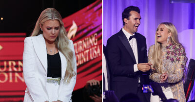 Erika and Charlie Kirk. Credit / Getty Images