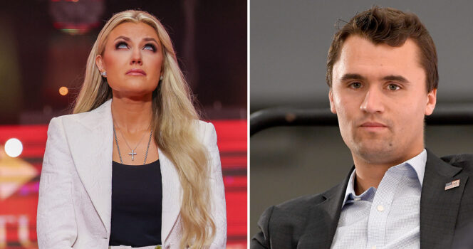 Erika and Charlie Kirk. Credit / Getty Images