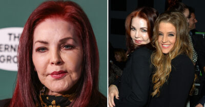 Priscilla Presley and Lisa Marie. Credit / Getty Images
