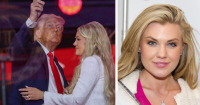 Donald Trump, Erika Kirk. Credit: Getty Images