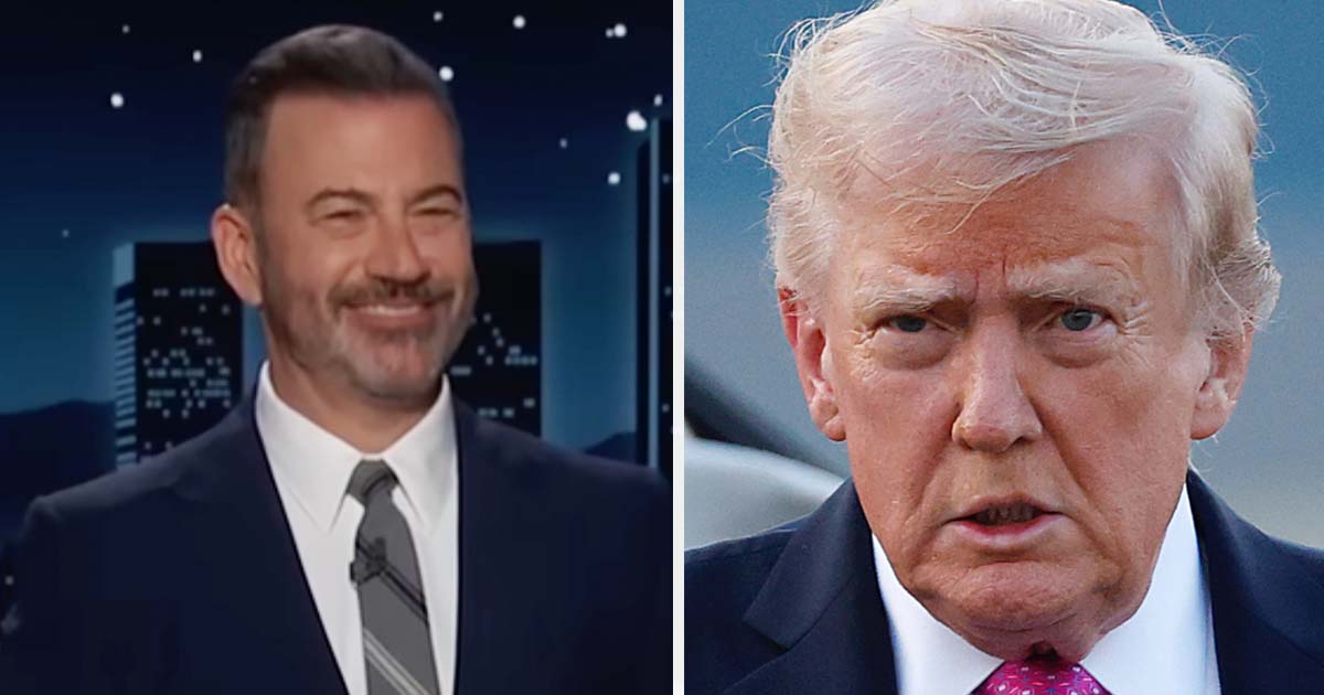 Jimmy Kimmel (left), Donald Trump (right). Credit: Youtube/JimmyKimmelLive, Getty Images