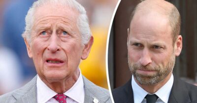 King Charles (left), Prince William (right). Credit: Getty Images