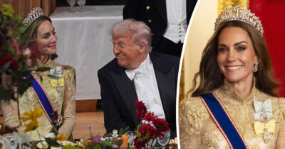Donald Trump, Kate Middleton. Credit: Getty Images