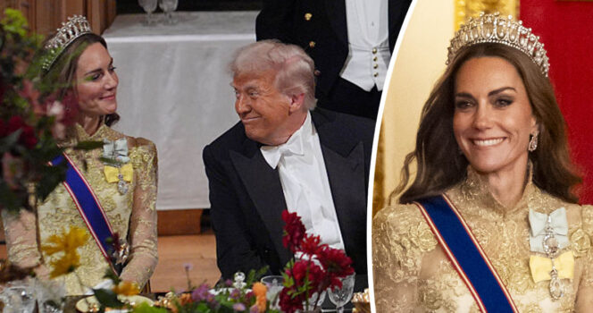 Donald Trump, Kate Middleton. Credit: Getty Images