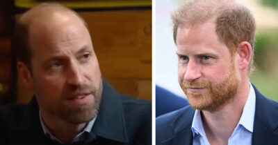 Prince William, Prince Harry. Credit: Yotube/Today, Getty Images
